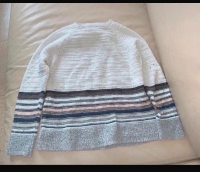 Pull en laine 7/9 ans Benetton - photo numéro 3