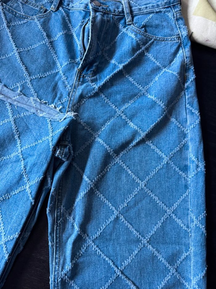 Jean large avec motifs de partout - photo numéro 6