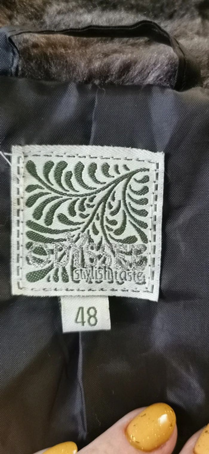 Manteau fausse fourrure t. 48 - photo numéro 4