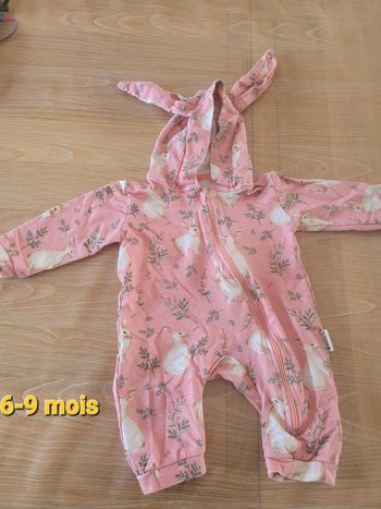 Combinaison lapin 6-9mois