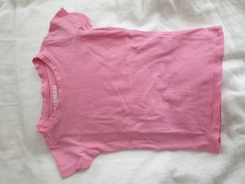 T-shirt MC uni rose bonbon - 2A - Zeeman