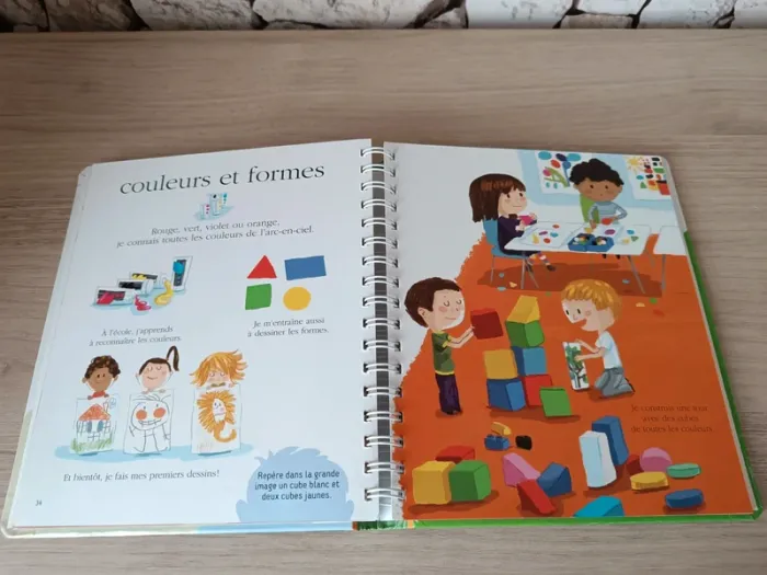 Livre Je vais a l'école - photo numéro 2