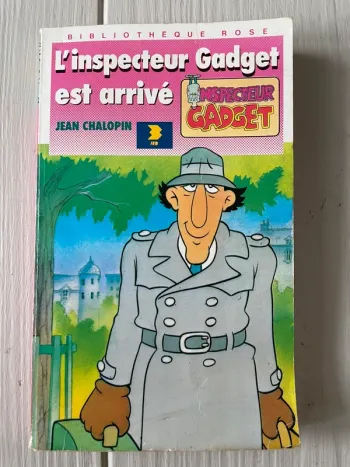 Livre Jeunesse Bibliothèque Rose L’Inspecteur Gadget est Arrivé