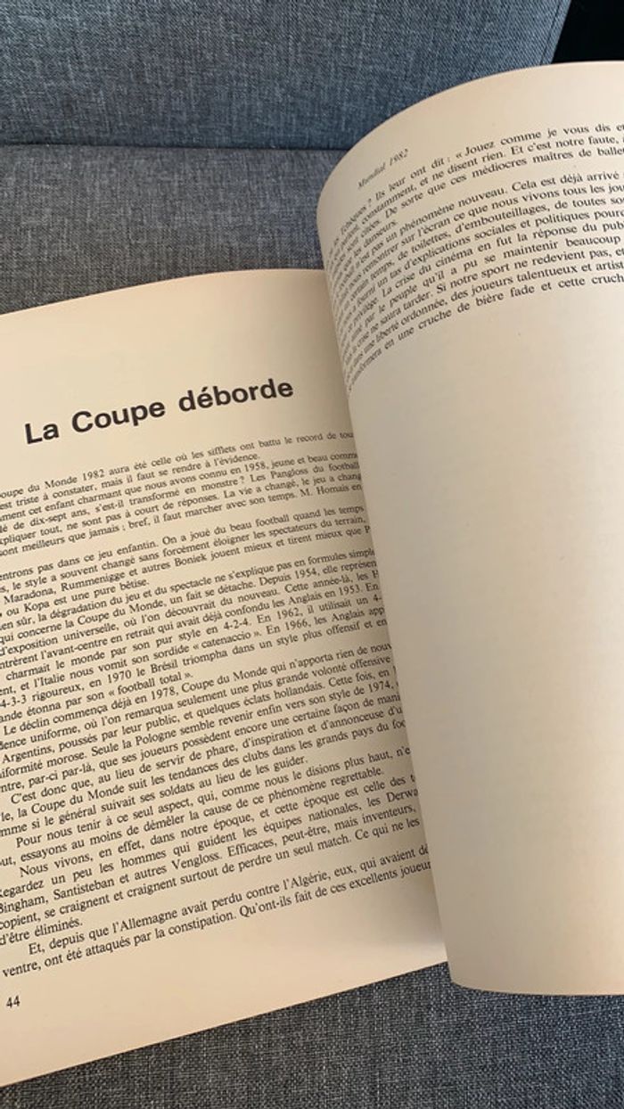 Mondial 82 L’épopée de la France / Livre foot - photo numéro 7
