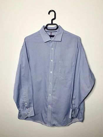 Chemise bleu à motif Tommy Hilfiger taille XL