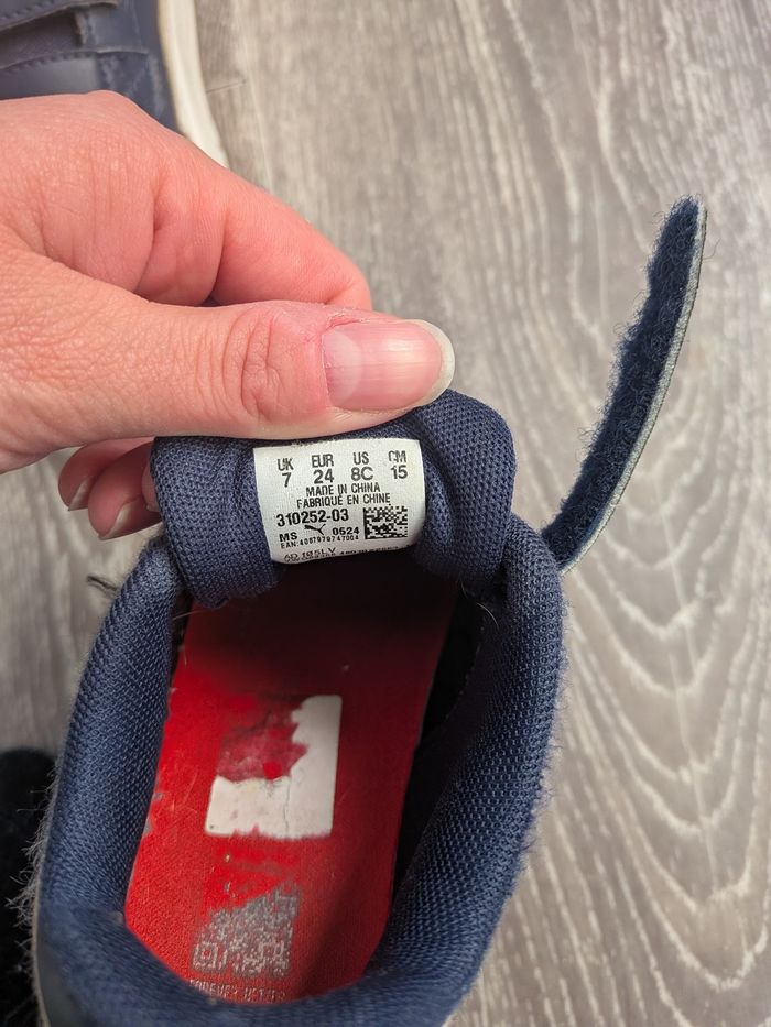 Basket puma taille 24 - photo numéro 5