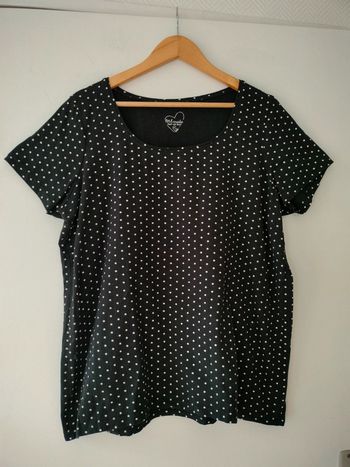 T-shirt à pois M&S Mode XXL