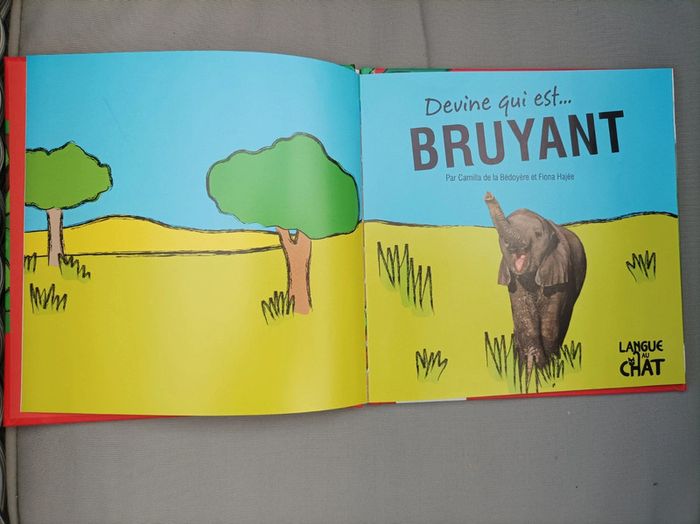 Livre " devine qui est..bruyant" neuf - photo numéro 2