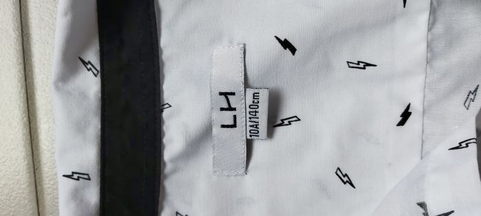 Chemise manche longue Motif éclair 10 ans - photo numéro 3