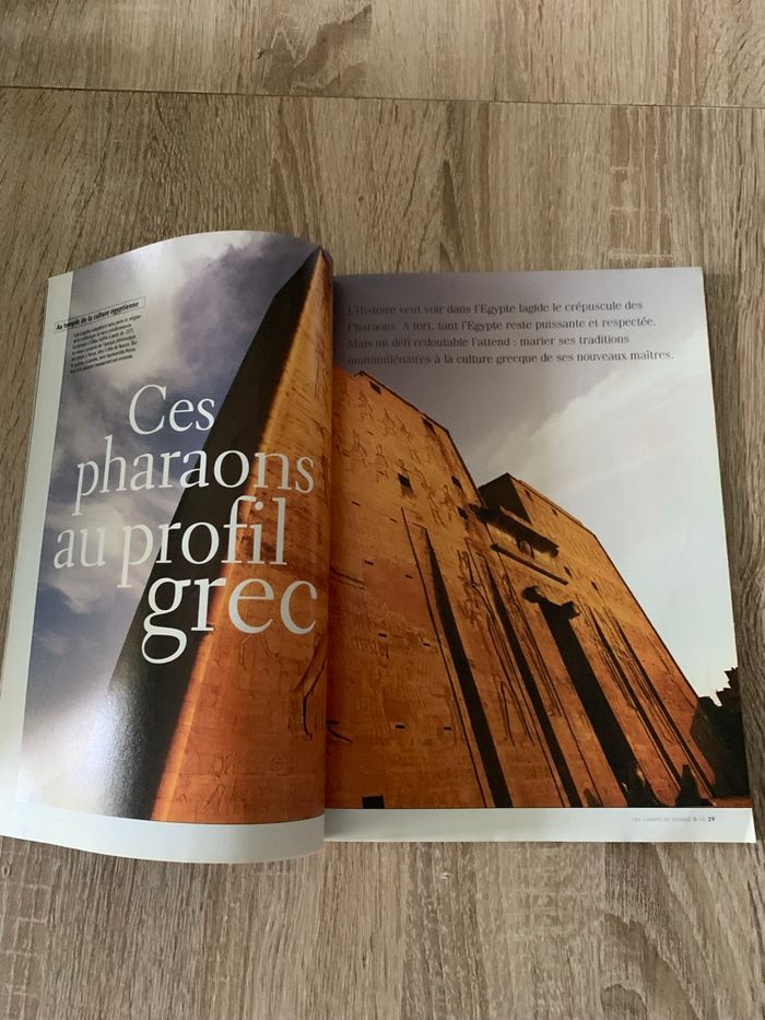 Magazine les cahiers de science & vie la fin des pharaons - photo numéro 4