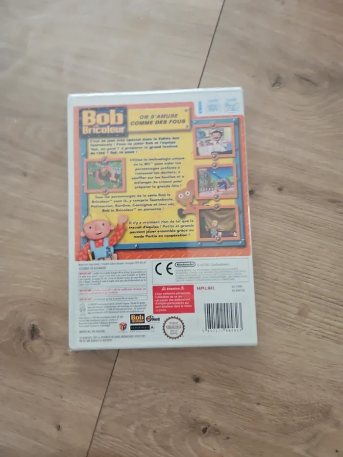 Bob le bricoleur Nintendo wii neuf - photo numéro 2