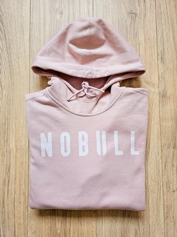 Sweat Nobull rose M femme avec capuche