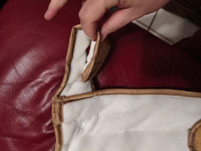 Couverture de portage bébé – Hiver / coupe-vent – très chaude - photo numéro 7