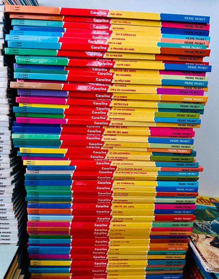 Livre collection Caroline Pierre Probst Hachette jeunesse album bd couleurs
