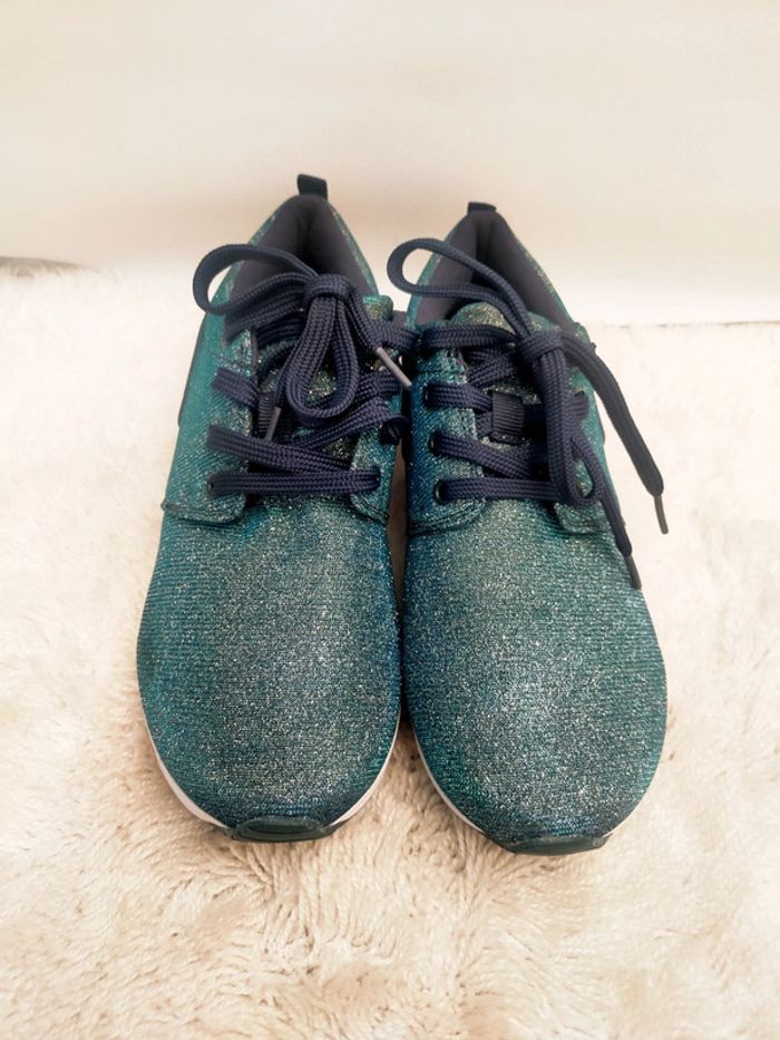 Baskets, sneakers a paillettes Angela Thompson taille 39 - photo numéro 4