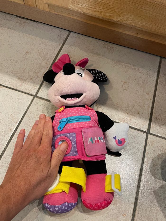Peluche d'activité Minnie Mouse Clementoni - photo numéro 4