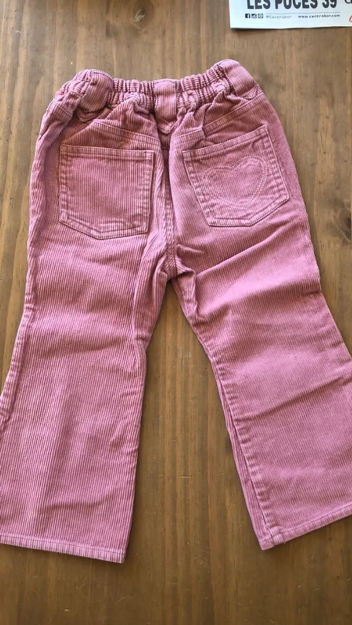 Pantalon velours - 2 ans - photo numéro 2