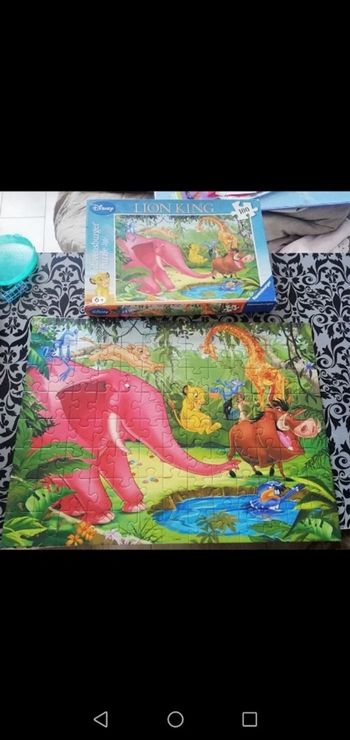 Puzzle 100 PCS le roi lion Disney ravensburger