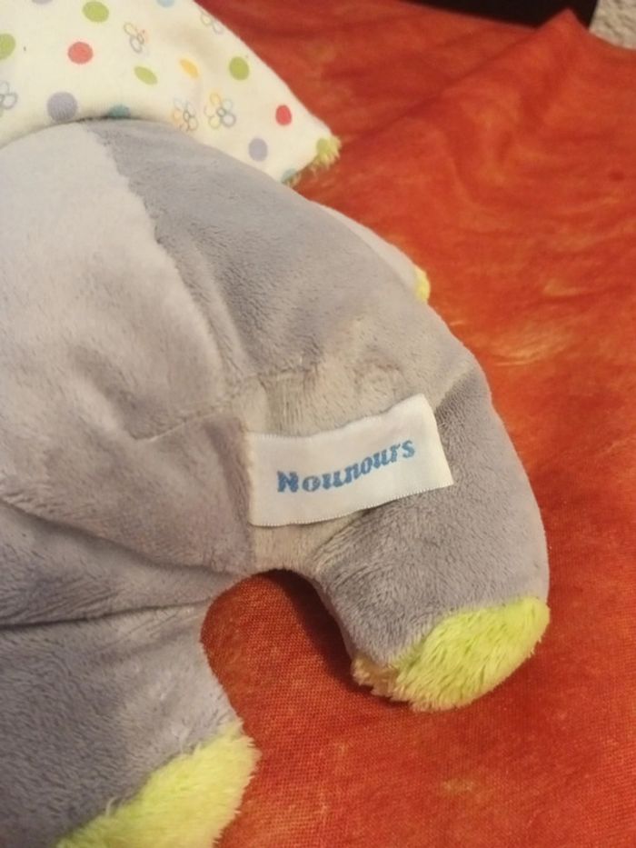 Doudou super Éléphant, marque Nounours - photo numéro 6