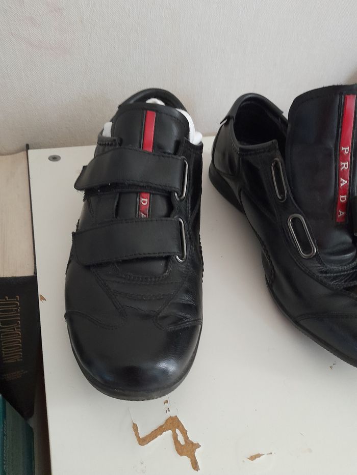 Basket chaussure Prada, taille 41.noire - photo numéro 6
