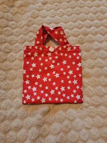 Petit sac de rangement pour serviettes hygiéniques – Rouge