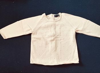Pull beige KIABI - 6M
