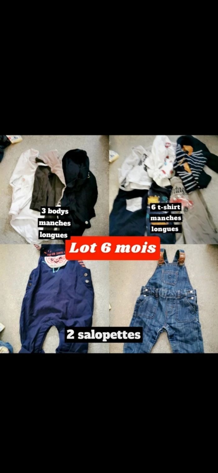 Lot 6 mois garçon