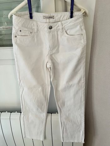Jean blanc xs