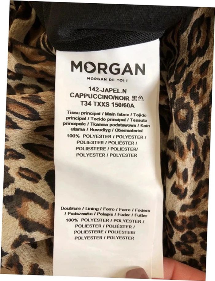 Jupe imprimée léopard Morgan taille 34 jamais portée - photo numéro 15