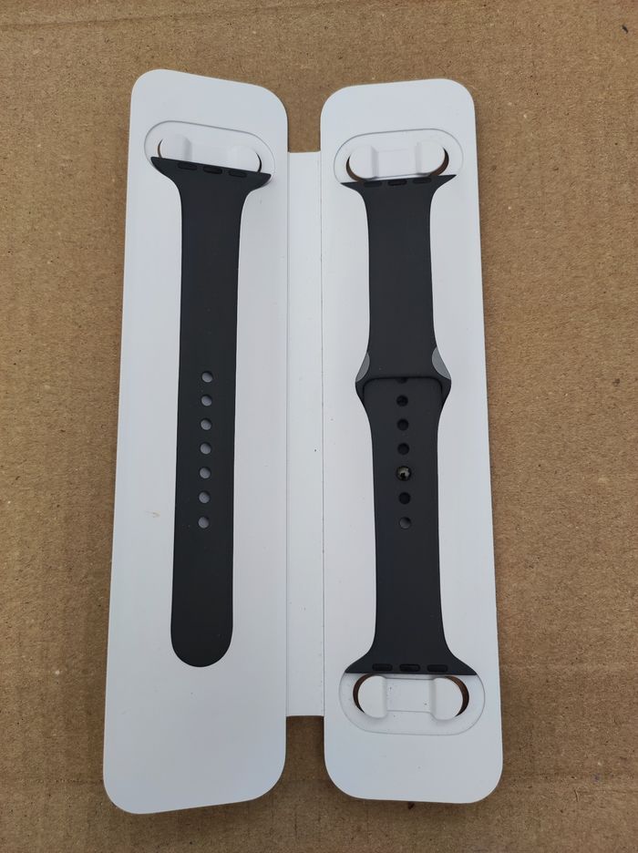 Apple Watch Bracelet Homme Gris M/L