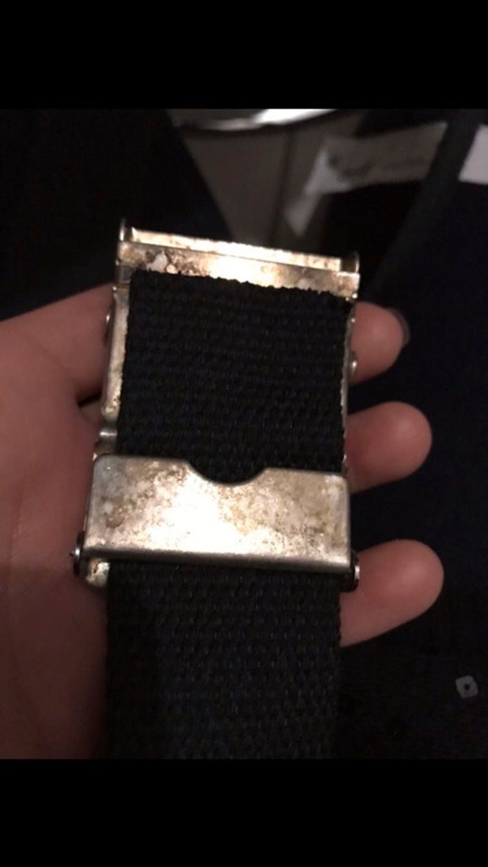 Ceinture noire strass - photo numéro 3