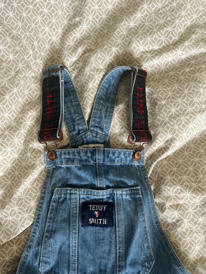 Salopette short jean Teddy smith - photo numéro 2
