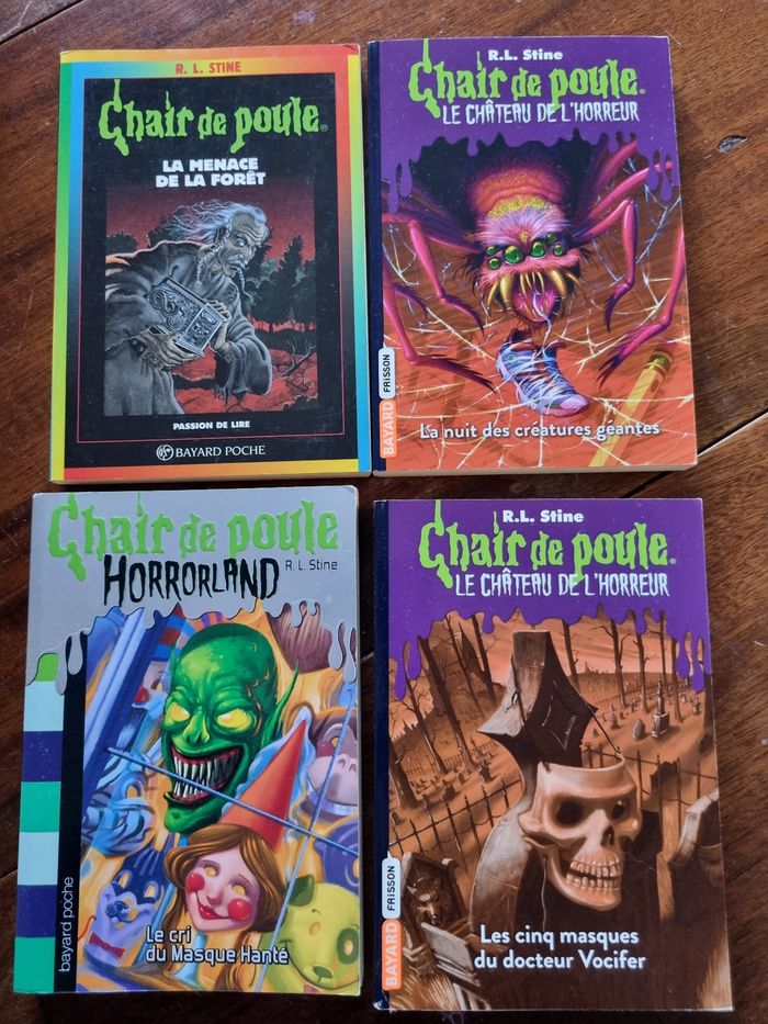 Livres chair de poule