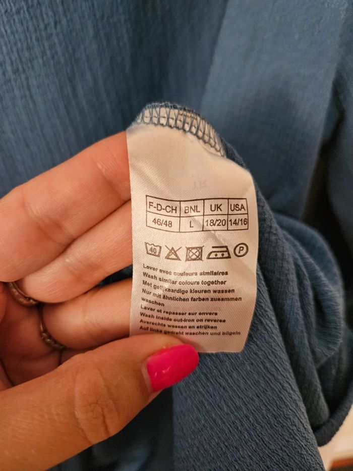 Blouse Damart Manche 3/4 Taille 46/48 🧿 - photo numéro 4