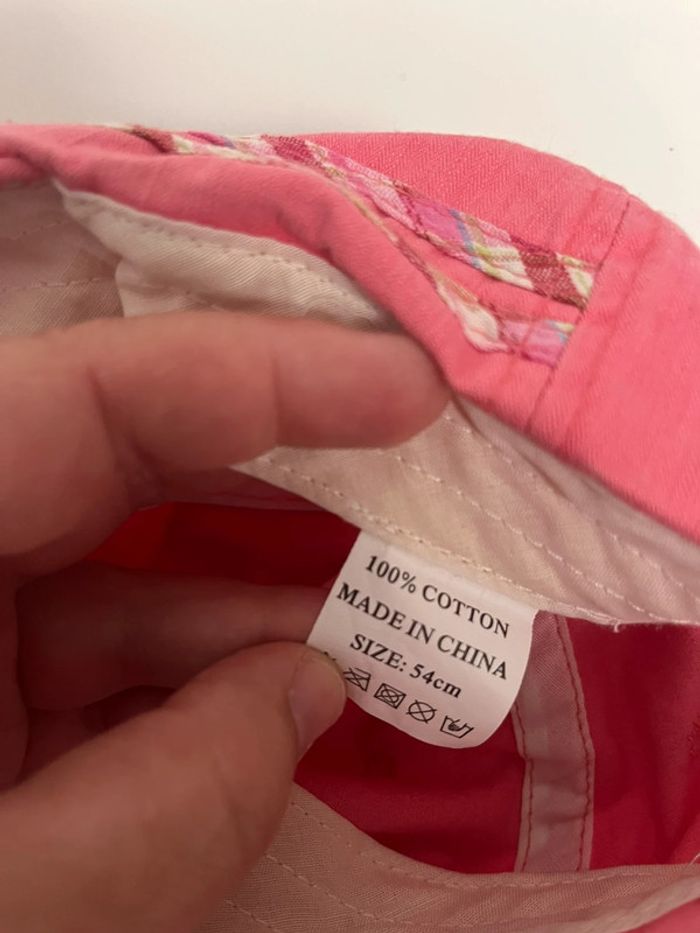 Casquette rose - photo numéro 6