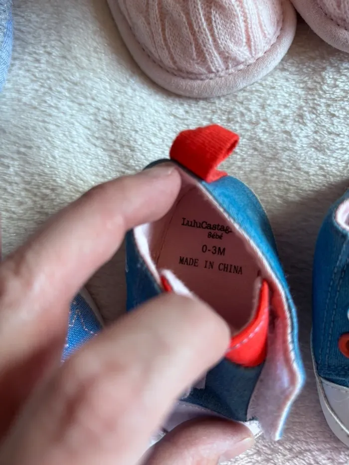 🌺Lot de petites chaussures bébé fille tailles multiples🌺 - photo numéro 2
