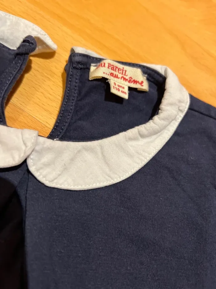 Tee shirt avec col - photo numéro 2