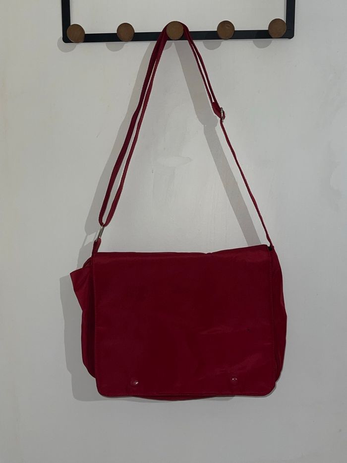 Sac bandoulière rouge