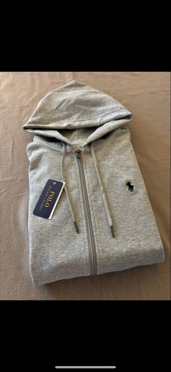Gilet à capuche Ralph Lauren taille S couleur Gris