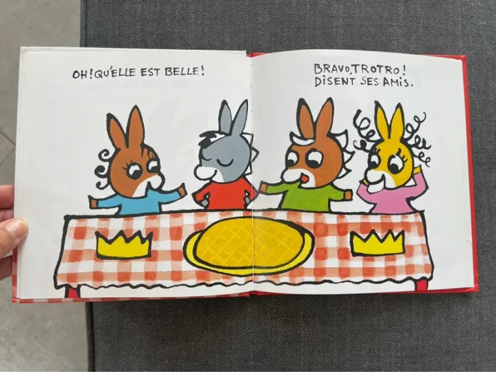 đ Livre enfant âLâĂne Trotro - Le roi de la galetteâ - BĂ©nĂ©dicte Guettier - photo numĂ©ro 3