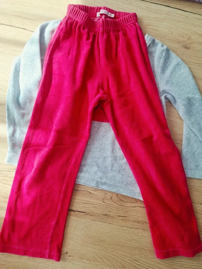 Pyjama velours gemo 5ans - photo numéro 4