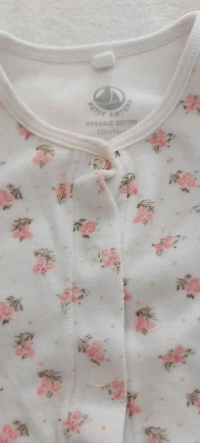 Body pyjamas bébé fille 12 mois - photo numéro 5