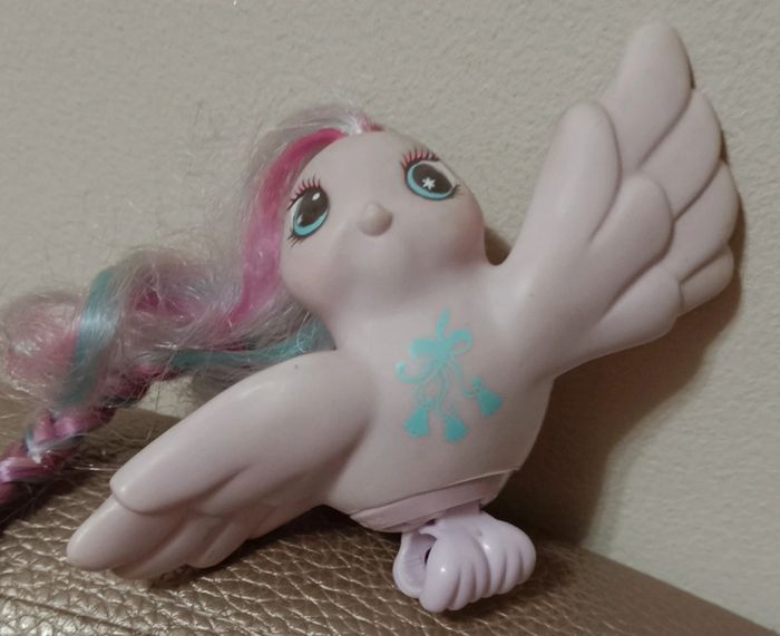 Tinsel tays figurine oiseau