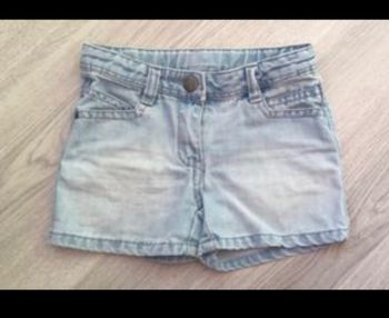 Short en jeans fille 4 ans 104 cm neuf