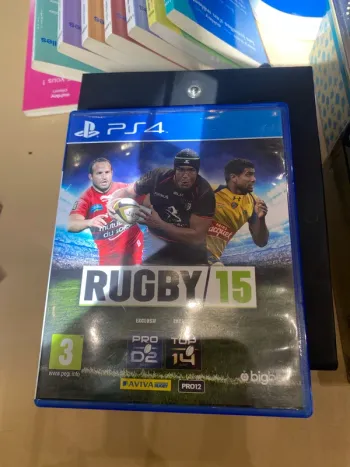 Jeu rugby 15 ps4