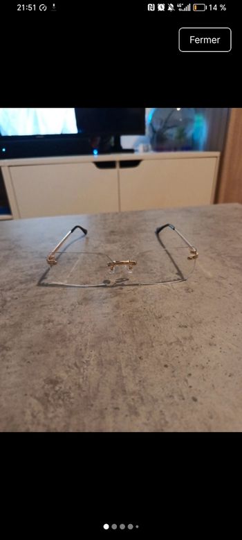 lunettes style cartier neuf 