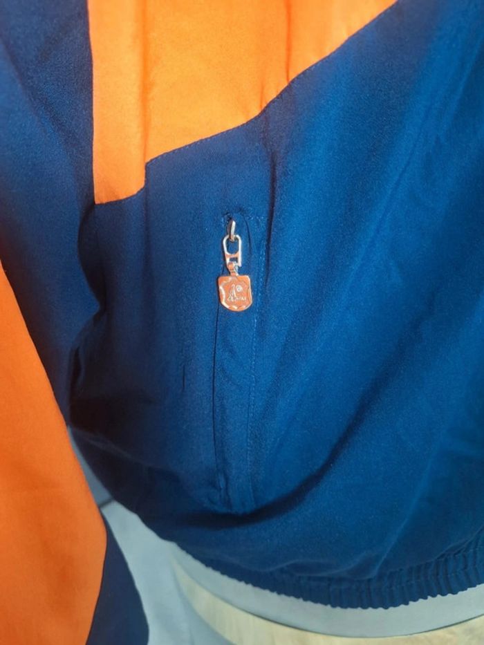 Veste coupe-vent vintage Biwang – années 90 – multicolore – brodé (605) - photo numéro 5