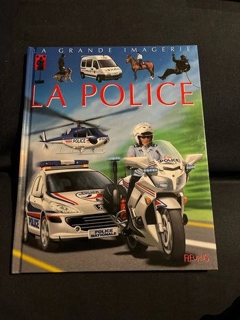 Livre pour enfants la grande imagerie fleurus la police