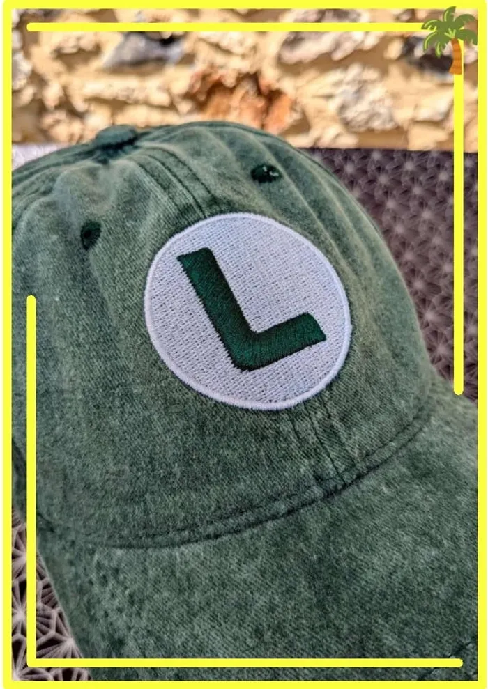 🎮 Casquette verte Luigi – Pour les vrais héros de l’ombre ! 🎮 - photo numéro 2