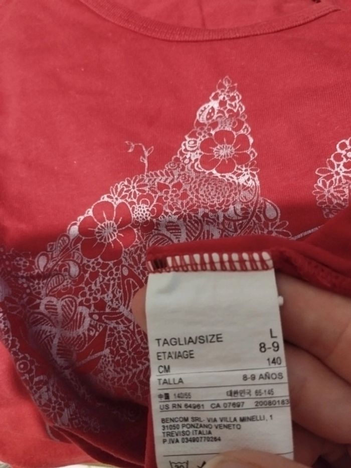 T-shirt benetton - photo numéro 2
